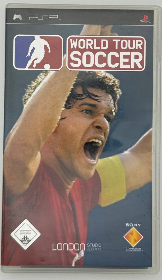WORLD TOUR SOCCER - PSP PLAYSTATION PORTABLE (gebraucht)