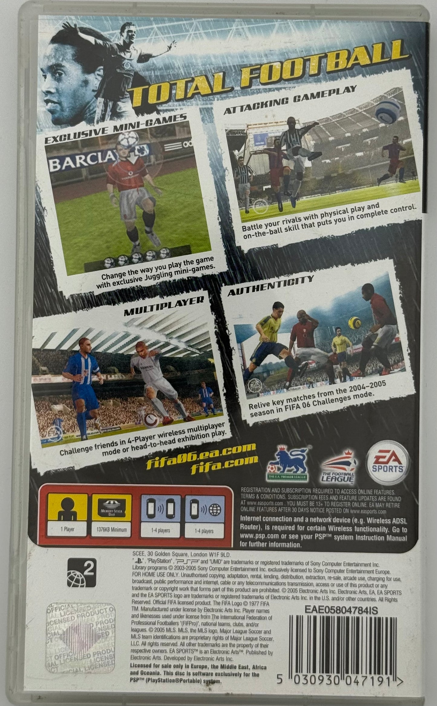 FIFA 06 - PSP PLAYSTATION PORTABLE (gebraucht)