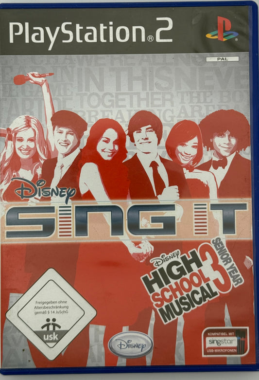 SING IT HIGH SCHOOL MUSICAL 3 - PLAYSTATION 2 (gebraucht)
