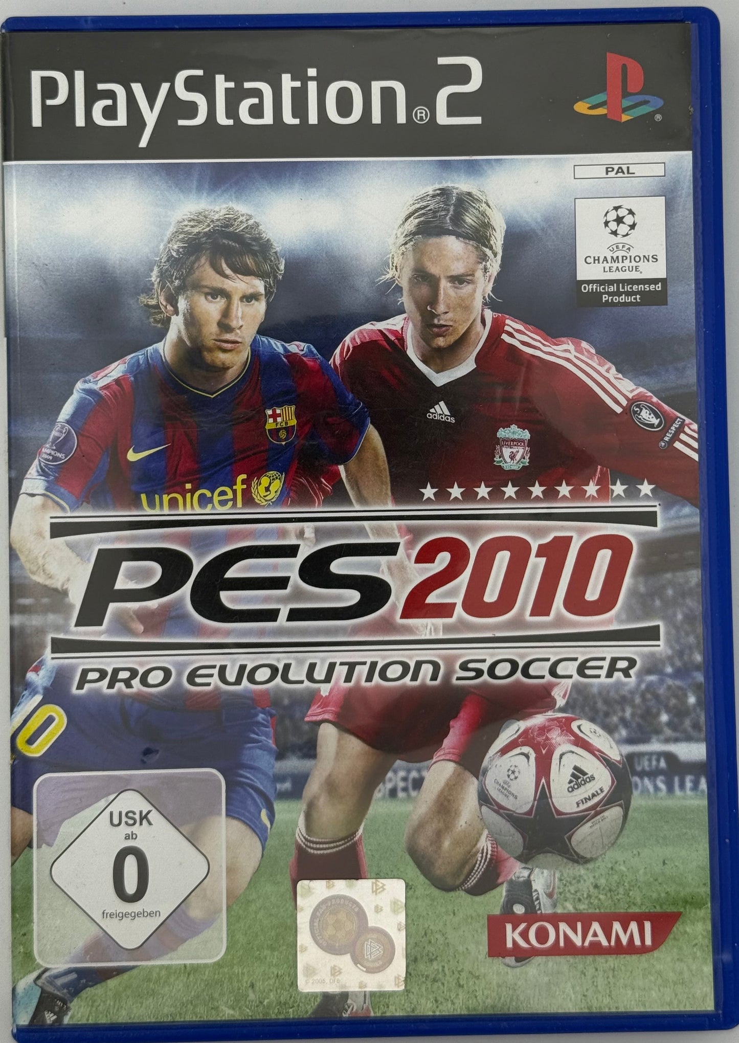 PES 2010 PRO EVOLUTION SOCCER - PLAYSTATION 2 (gebraucht)
