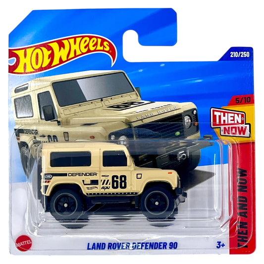 HOT WHEELS LAND ROVER  - DEFENDER 90 THEN & NOW 5/10 210/250 1:64