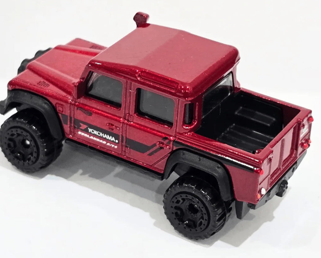 HOT WHEELS LAND ROVER  - 15 DEFENDER DOUBLE CAB HW DIRT 10/10 179/250 1:64