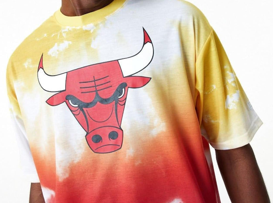 New Era NBA CHICAGO BULLS T-SHIRT Herren Gr. L