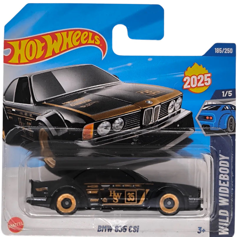 HOT WHEELS BMW - 635 CSI 1/5 WILD WIDEBODY 186/250