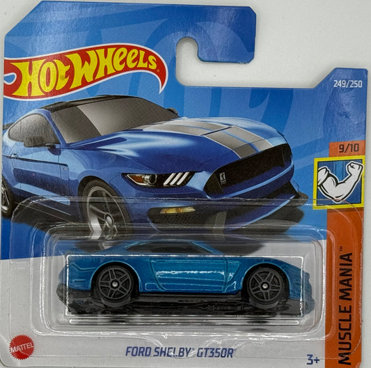 HOT WHEELS FORD  - SHELBY GT350R 9/10 MUSCLE MANIA 249/250 1:64