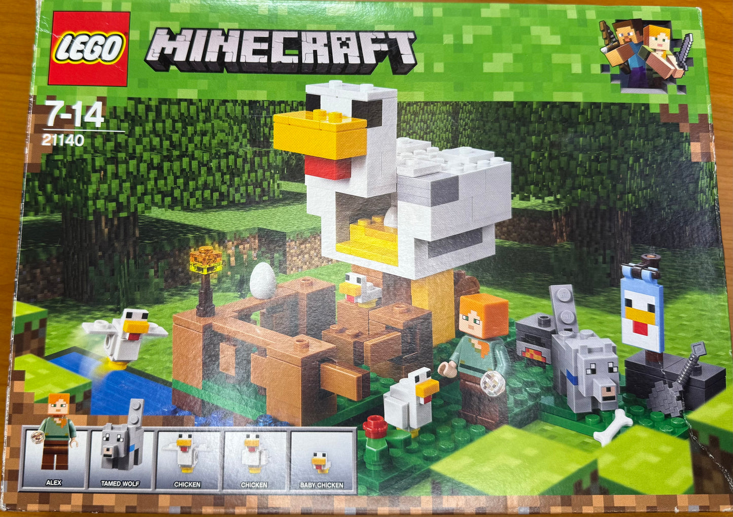LEGO MINECRAFT - 21140 DER HÜHNERSTALL gebraucht aus Youtube