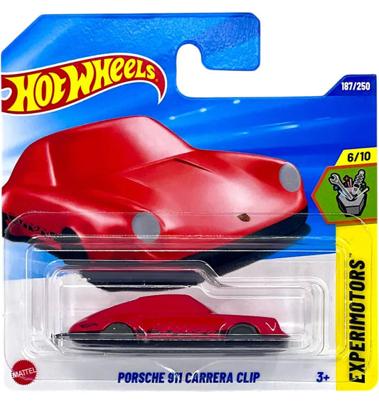 HOT WHEELS PORSCHE - 911 CARRERA CLIP 6/10 EXPERIMOTORS 187/250