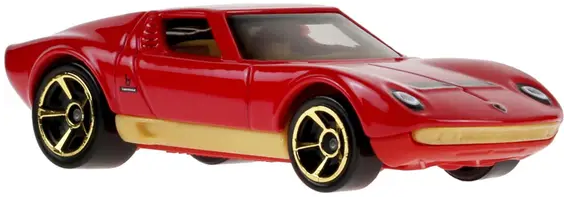 HOT WHEELS Lamborghini  - 71 LAMBORGHINI MIURA SV 6/10 HW ´70S VS. ´90S 78/250 1:64