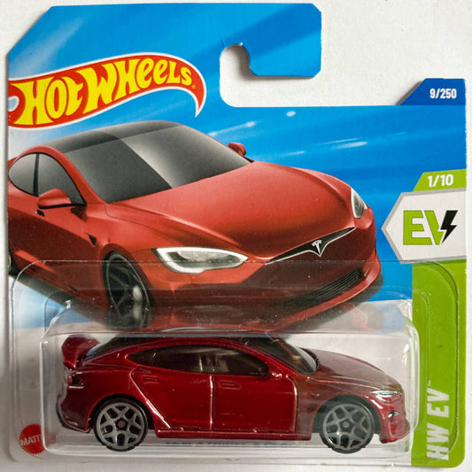 HOT WHEELS TESLA  - MODEL S PLAID 1/10 HW EV 9/250 1:64