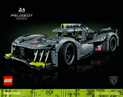 LEGO 42156 Technic Peugeot 9X8 24H Le Mans Hybrid Hypercar