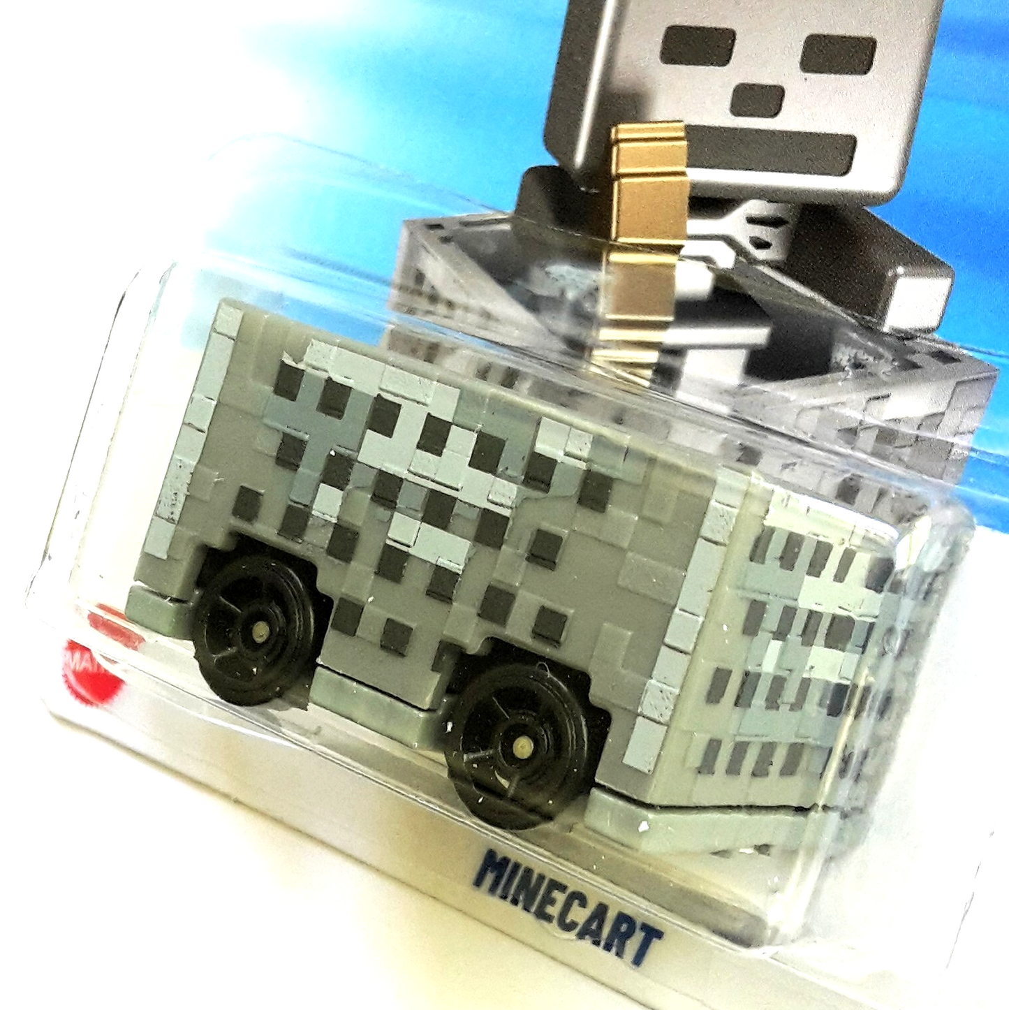 HOT WHEELS MINECRAFT  - MINECART HW SCREEN TIME 8/10 146/250 1:64
