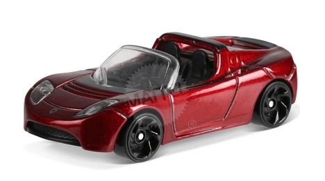 HOT WHEELS 08 TESLA ROADSTER Greetings from Space 1:64